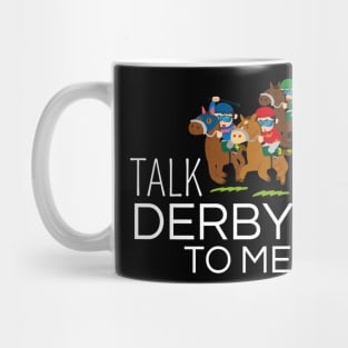 Derby day 2024 Funny Vintage Racing Horse lover Derby Mug